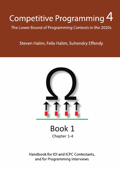 Okładka książki Competitive Programming 4 - Book 1